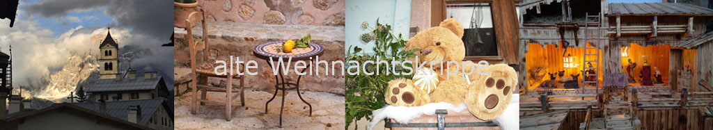 alte Weihnachtskrippe 