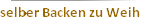 selber Backen zu Weihnachten