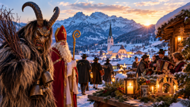 Weihnachten in den Bergen